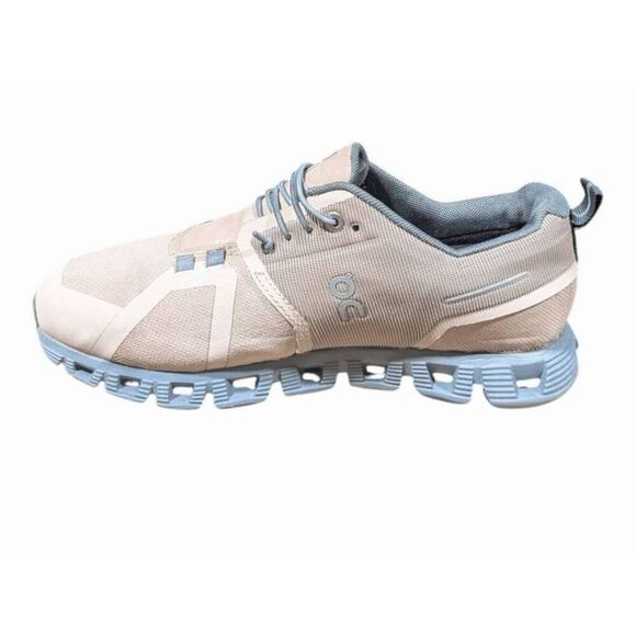 ON RUNNING Cloud 5 'Rose Fossil' Waterproof Running Shoes Size 7.5 - Picture 4 of 7
